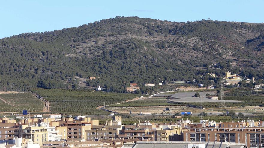 Vista de la montaña de Romeu en Sagunt.