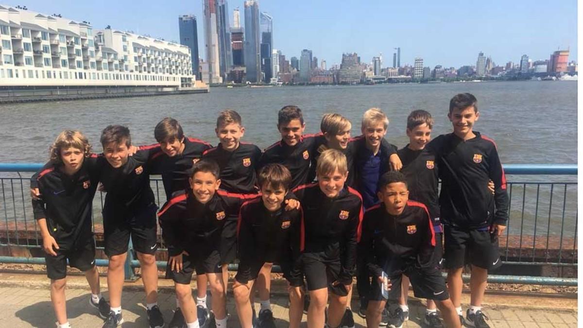 El Barça, en Nueva York