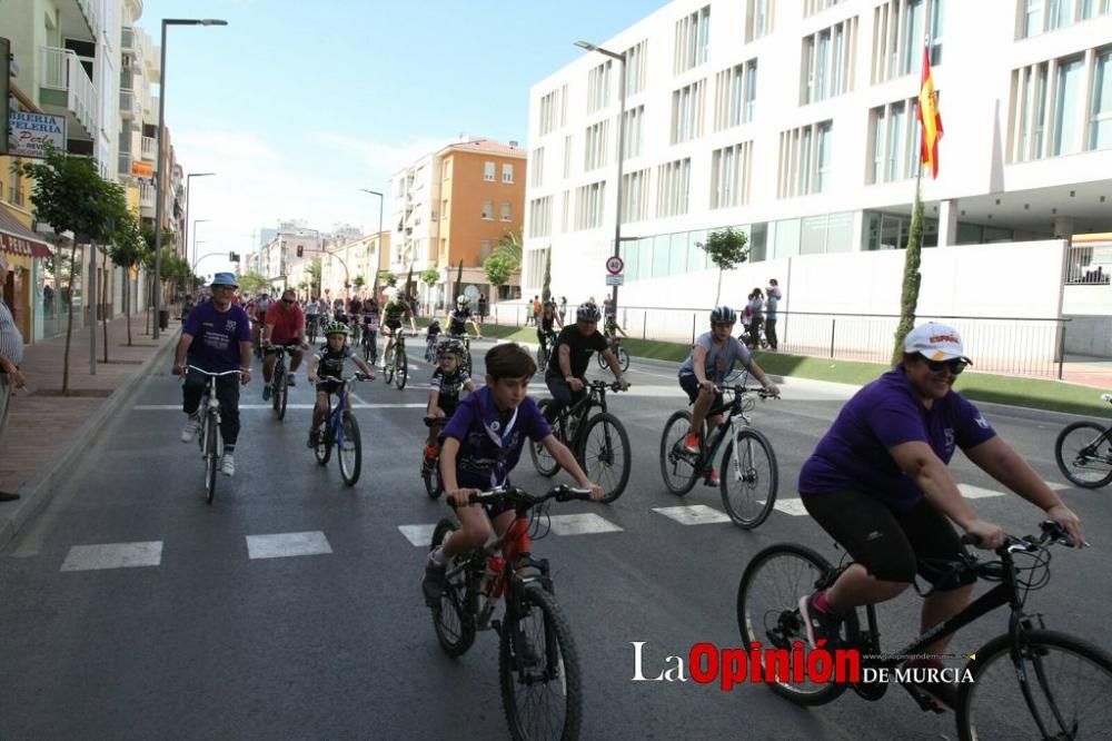 Ciclopaseo para clausular en Lorca los JDG