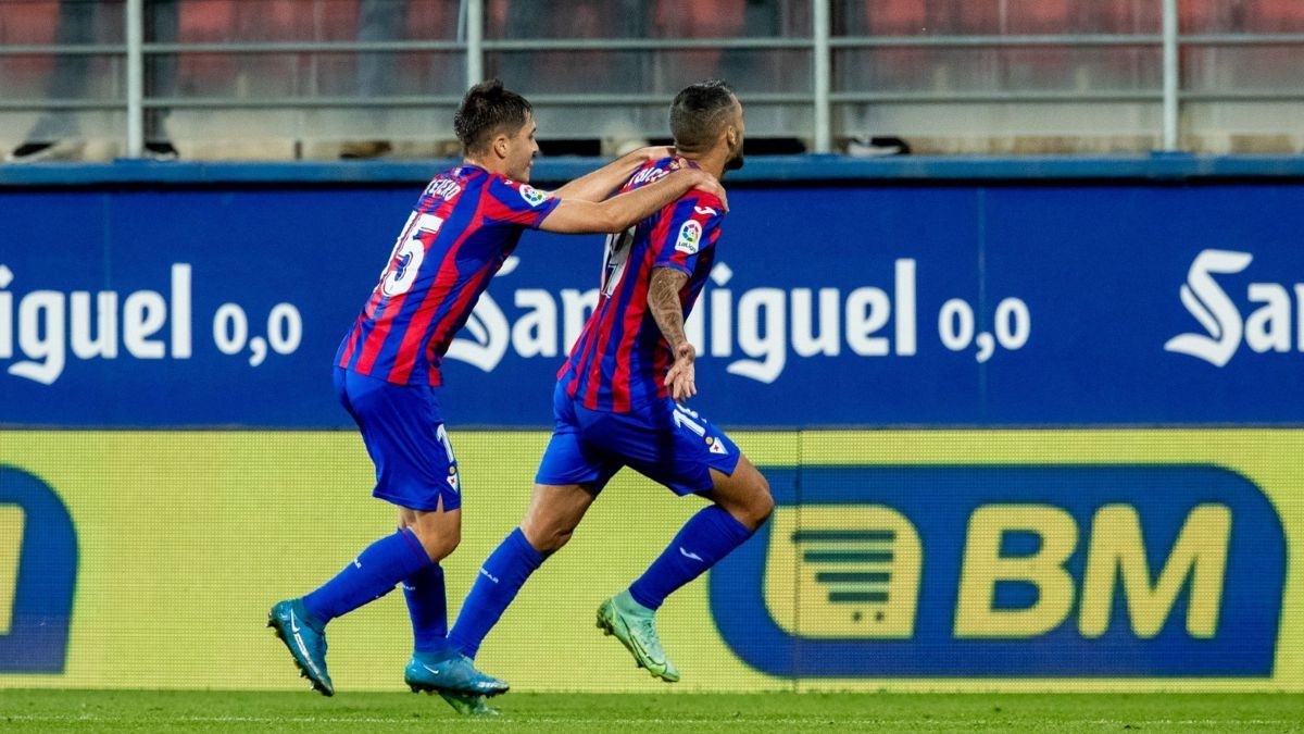 El Eibar acumula una sorprendente racha positiva de ocho partidos consecutivos sumando puntos