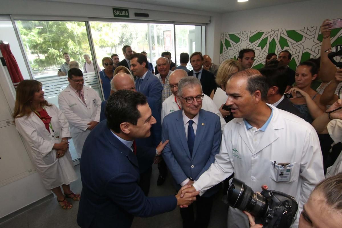 El presidente de la Junta inaugura el centro de salud de Avenida de América