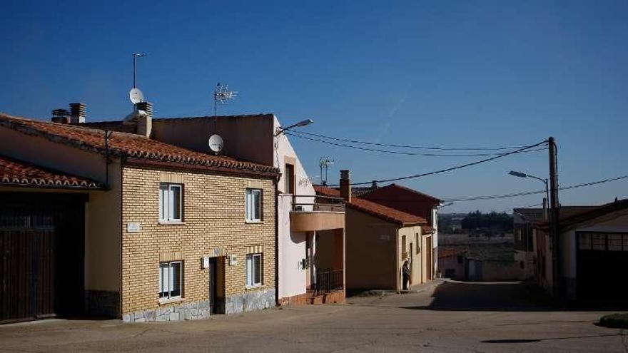 Una de las calles del barrio que se adornarán con fotografías.