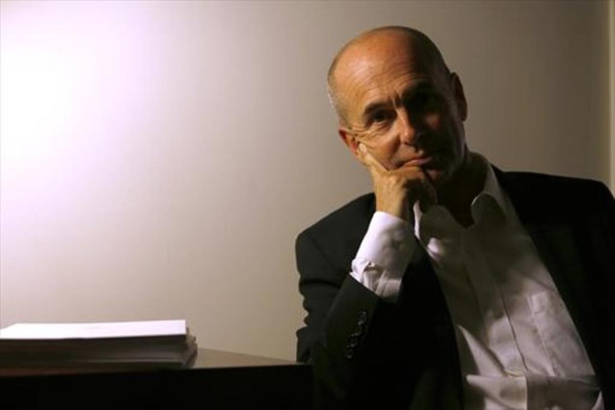 El novel·lista nord-americà Don Winslow, en l’última visita a Espanya.