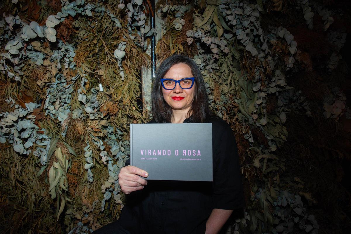 A fotógrafa documentalista Diana Fajardo, autora do proxecto 'Virando o rosa'.