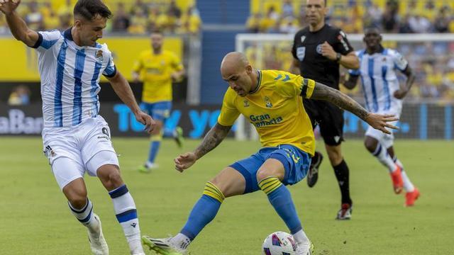 Valles y Remiro evitan los goles en el Estadio de Gran Canaria (0-0)