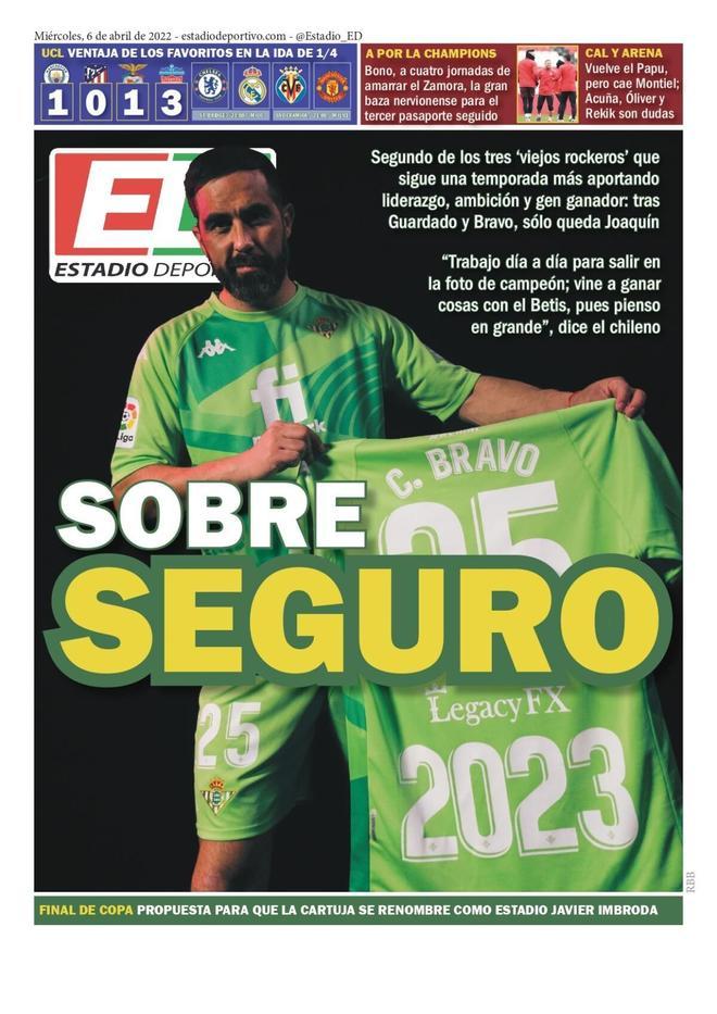 Las portadas de la prensa deportiva de hoy