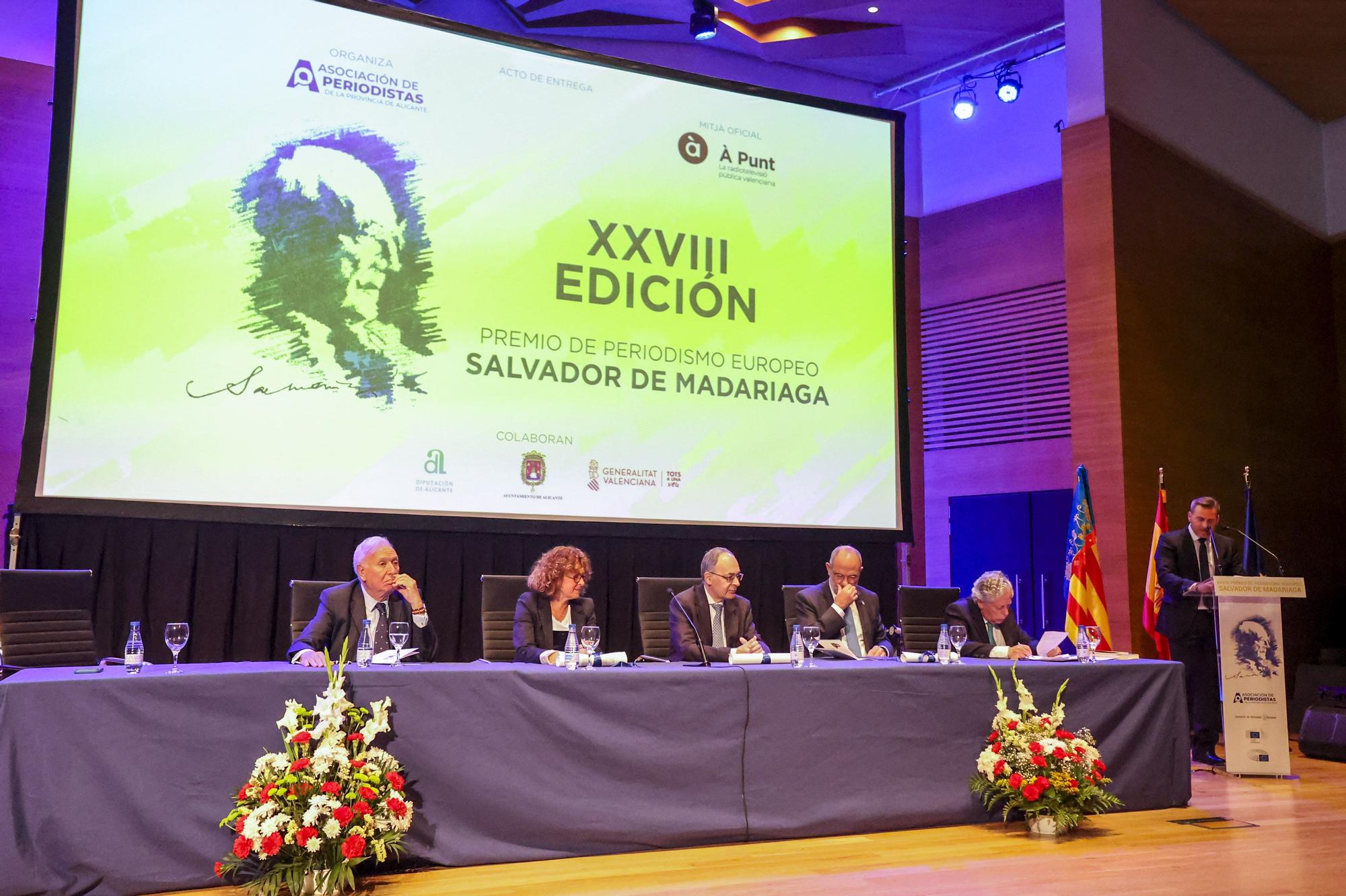 XXVIII Premio de Periodismo Europeo "Salvador de Madariaga"