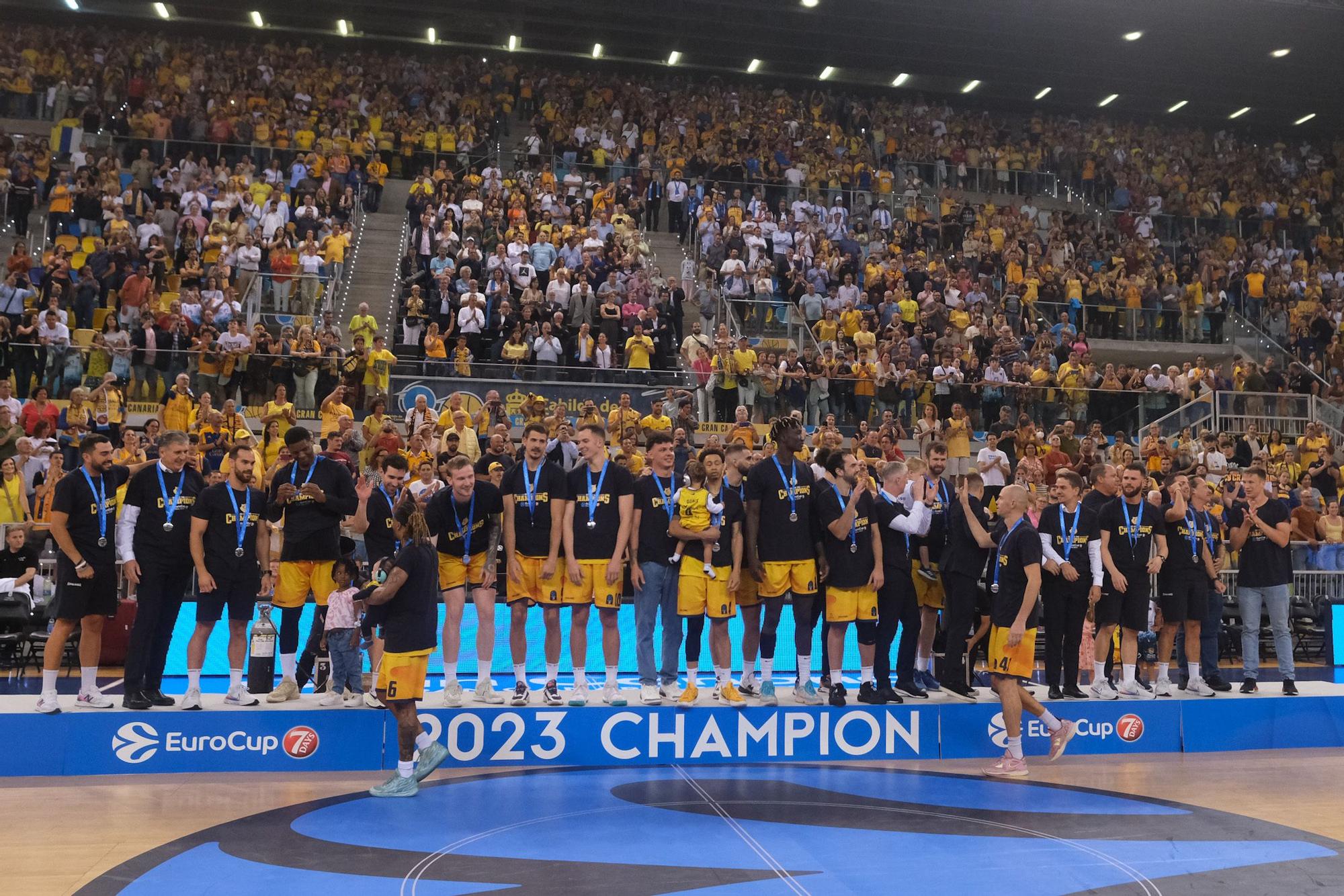 FINAL EUROCUP: CB Gran Canaria 71 -  67 Turk Telecom