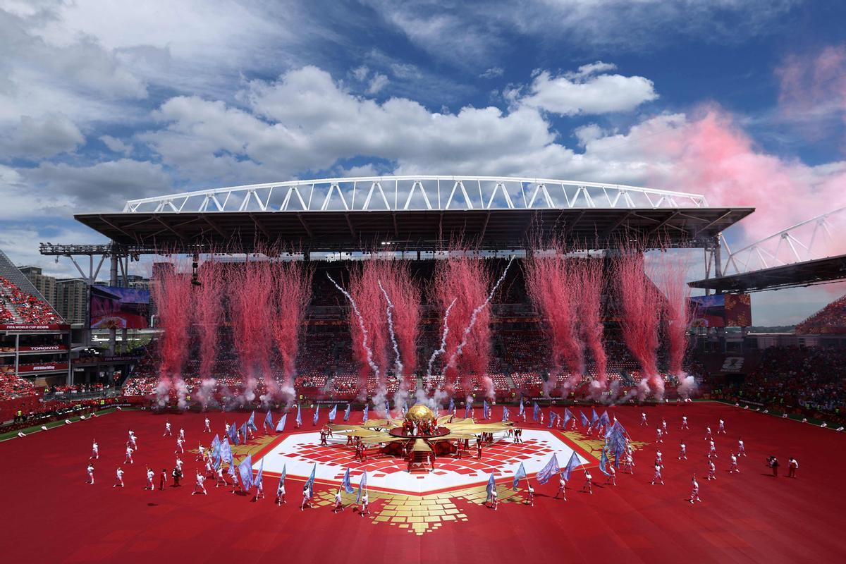 La ceremonia inaugural del Mundial 2026 en Canadá, en imágenes