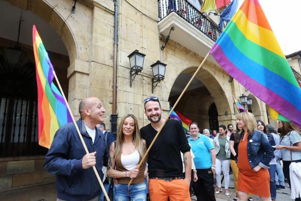 Celebración del Día del Orgullo LGTB en Oviedo