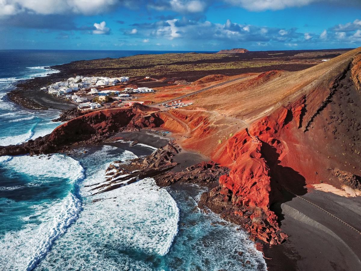 El paisaje volcánico de Lanzarote