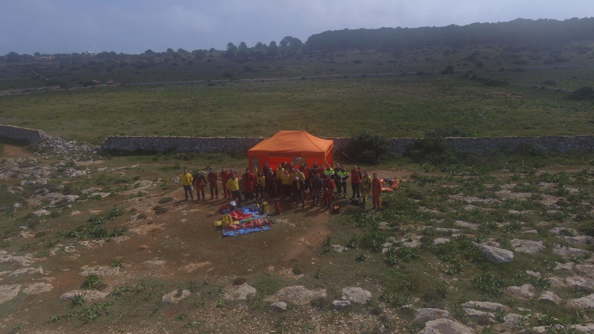 Preparados para rescates en cuevas de Ibiza y Formentera