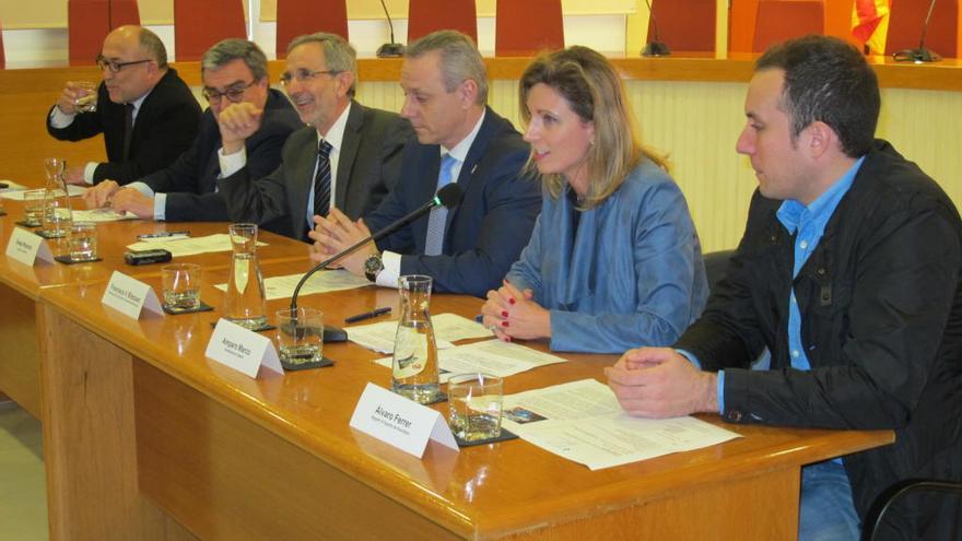 Presentación de la candidatura en Granollers