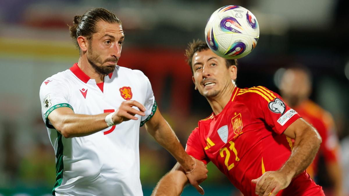 España se enfrenta a Georgia hoy sábado 15 de noviembre en la fase clasificatoria para el Mundial 2026