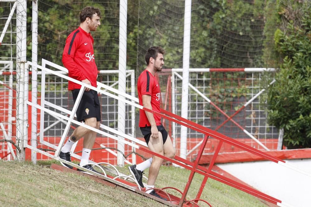 Entrenamiento del Sporting