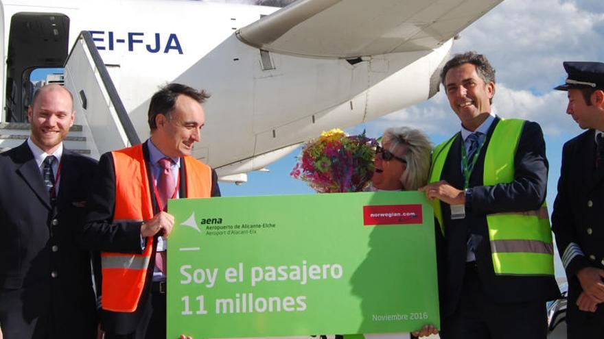 El Altet recibe al pasajero 11 millones y marca un registro histórico