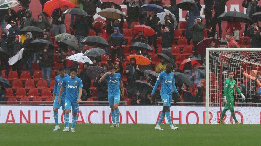 El Valencia, que llegaba como uno de los equipos más eficaces en ataque, no despuntó en nada en Mallorca.