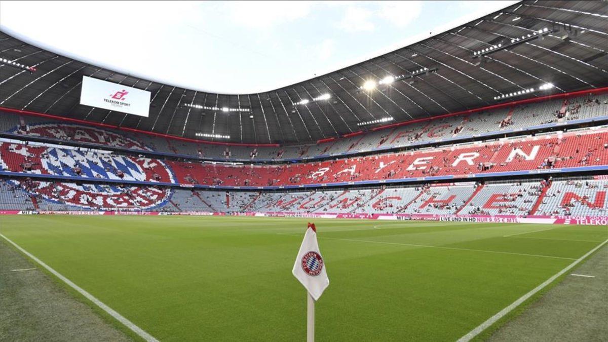 Imagen de archivo del Allianz Arena vacío