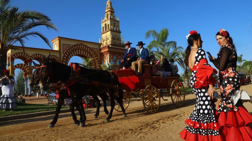 Corrección a caballo en el recinto de El Arenal