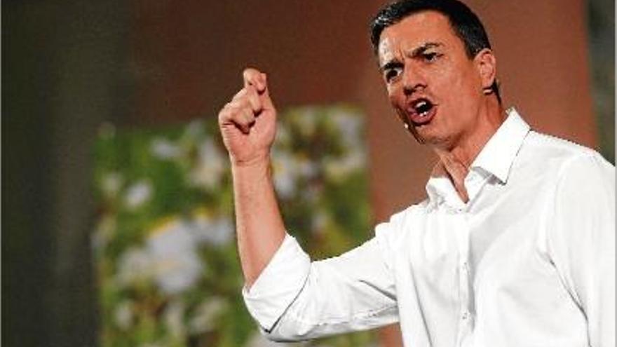 Pedro Sánchez va assegurar que ha arribat al seu &quot;màxim&quot; de crítiques a Pablo Iglesias.