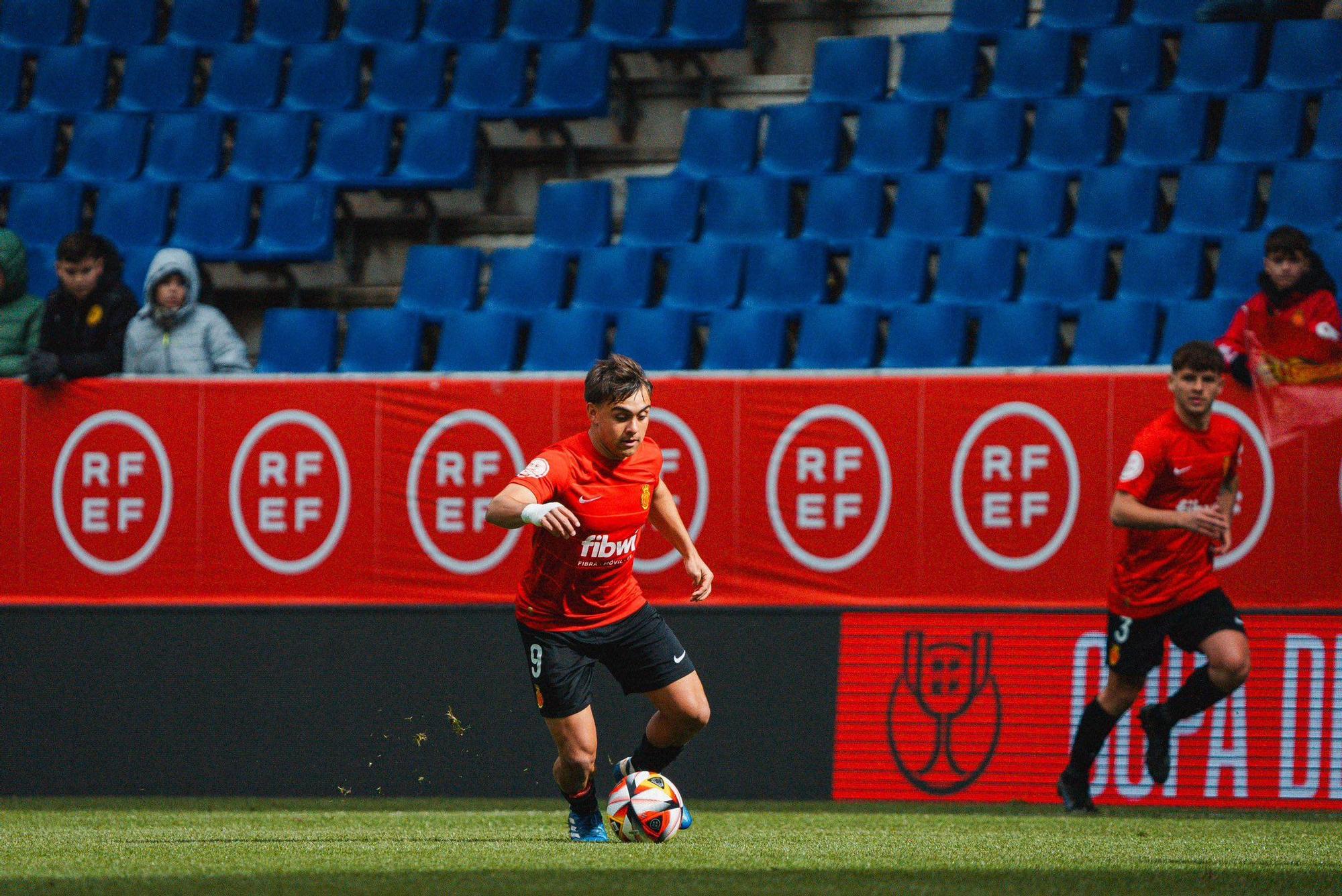 RCD Espanyol-RCD Mallorca, las imágenes de la Copa del Rey juvenil