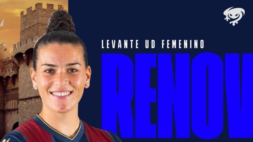 Leire Baños renueva con el Levante UD hasta 2025