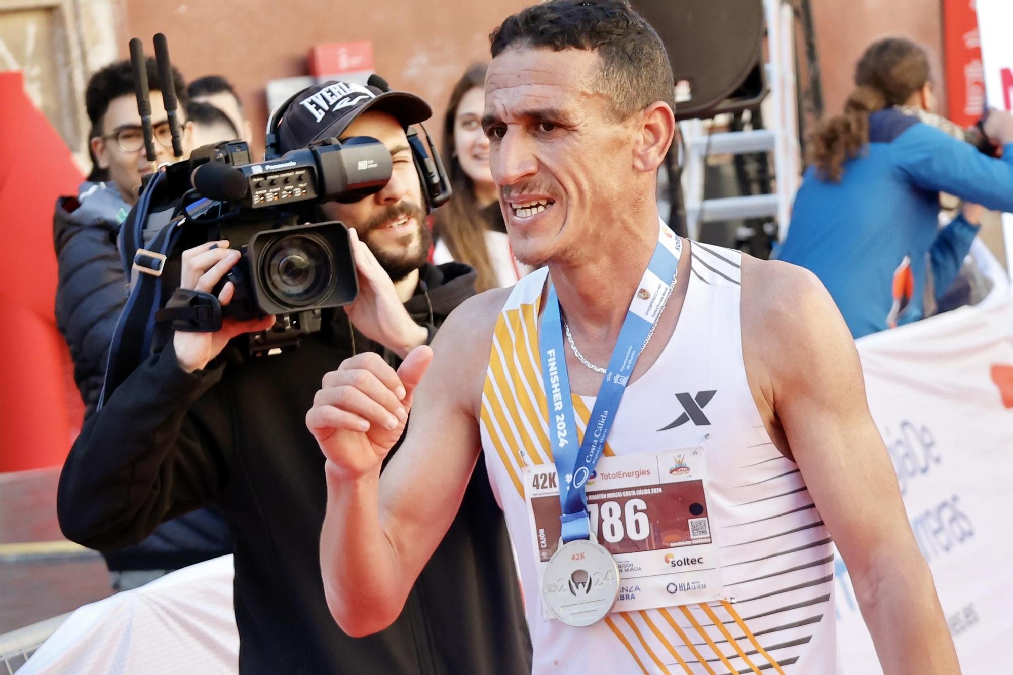 FOTOS: llegadas y podios de la TotalEnergies Murcia Maratón Costa Cálida