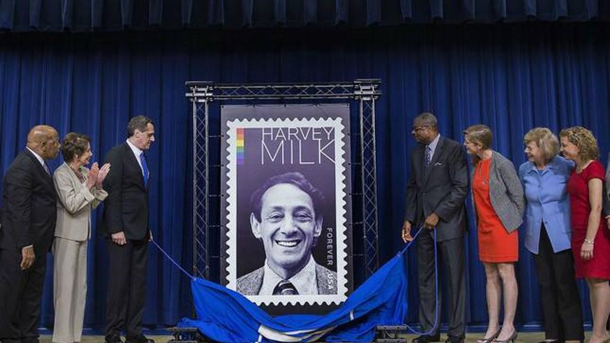 Estados Unidos emite un sello en honor a Harvey Milk