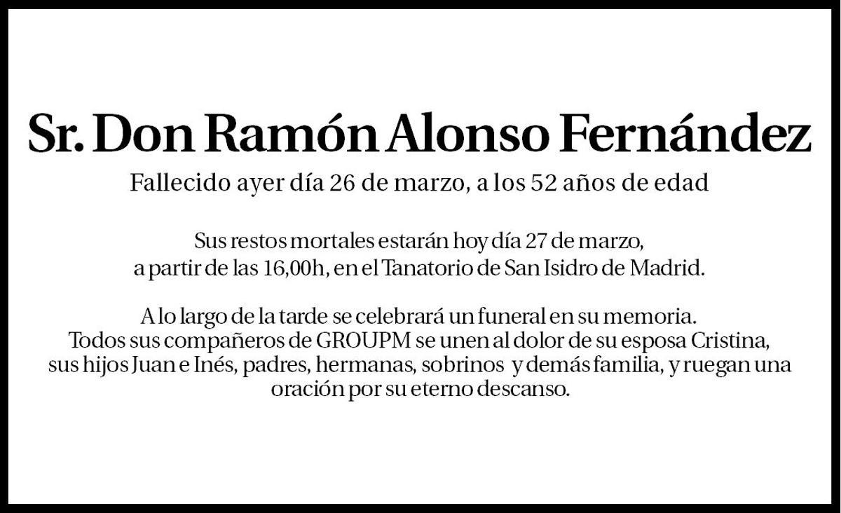 Ramón Alonso Fernández