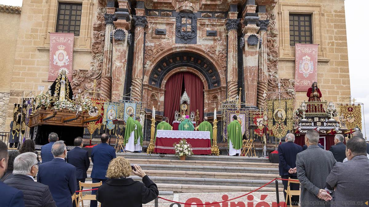 Hermandades y Cofradías de Semana Santa de la Región peregrinan a Caravaca por su Año Jubilar