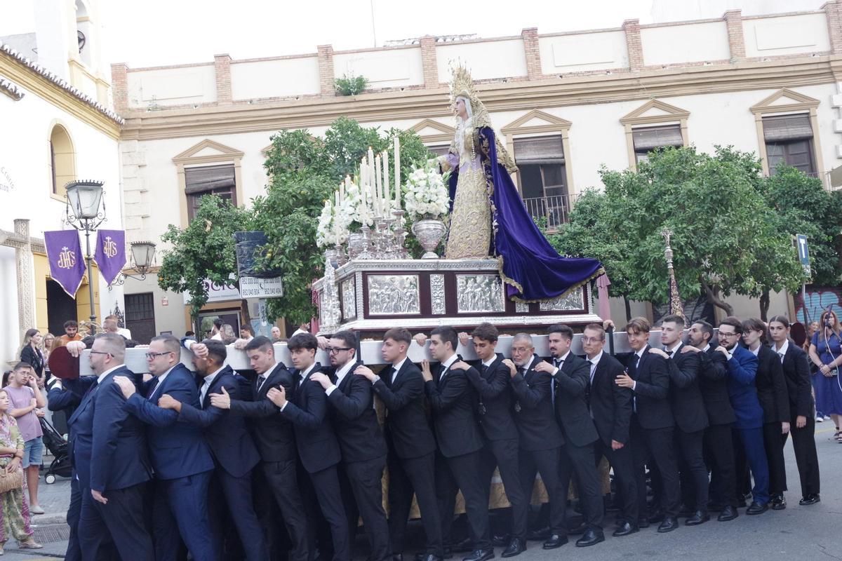 Traslado de María Santísima de Gracia al Santuario de la Victoria
