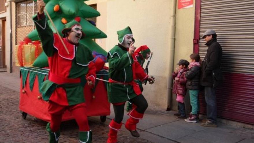 Desfile navideño en Zamora