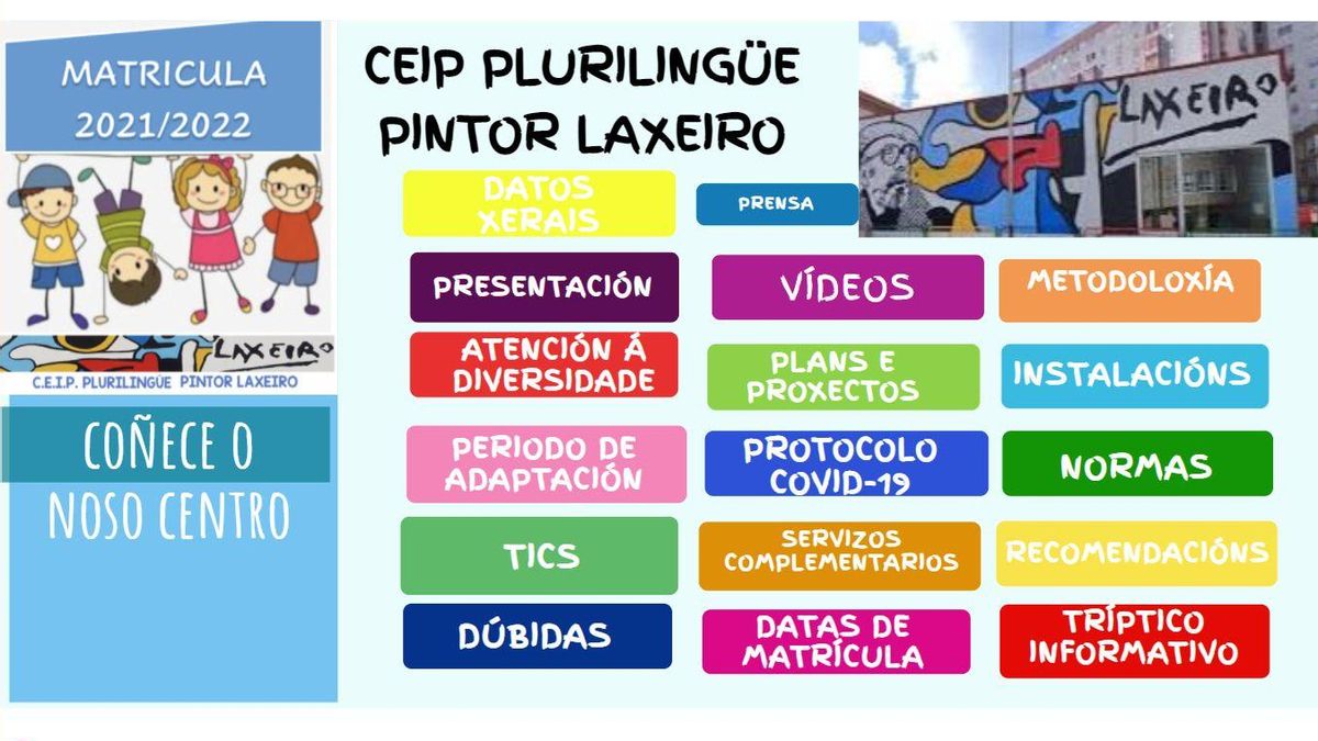 WEb Pintor Laxeiro. // FdV