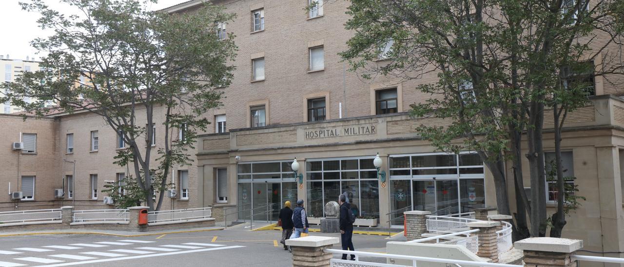 El hospital Militar, fotografiado ayer, tiene capacidad para 200 camas.
