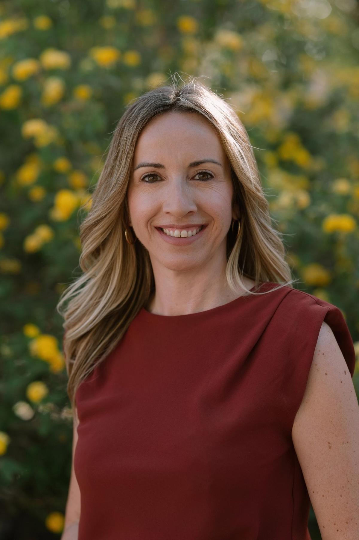 La alcaldesa de Museros, Cristina Civera.