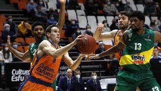 El Valencia Basket se asegura empezar en La Fonteta las eliminatorias del KO de la EuroCup