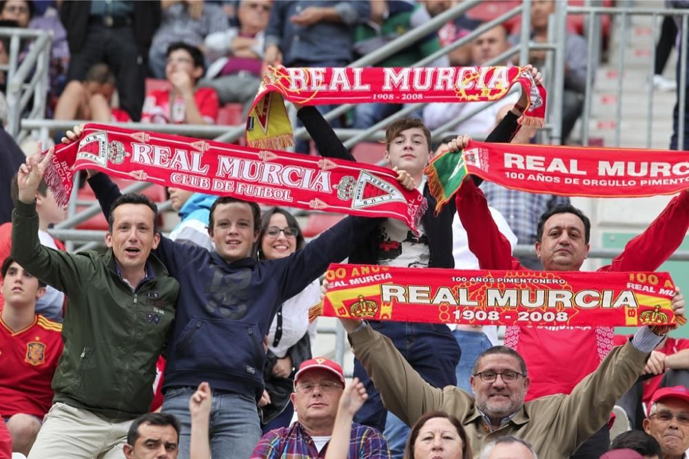 Real Murcia - Recreativo de Huelva, en fotos