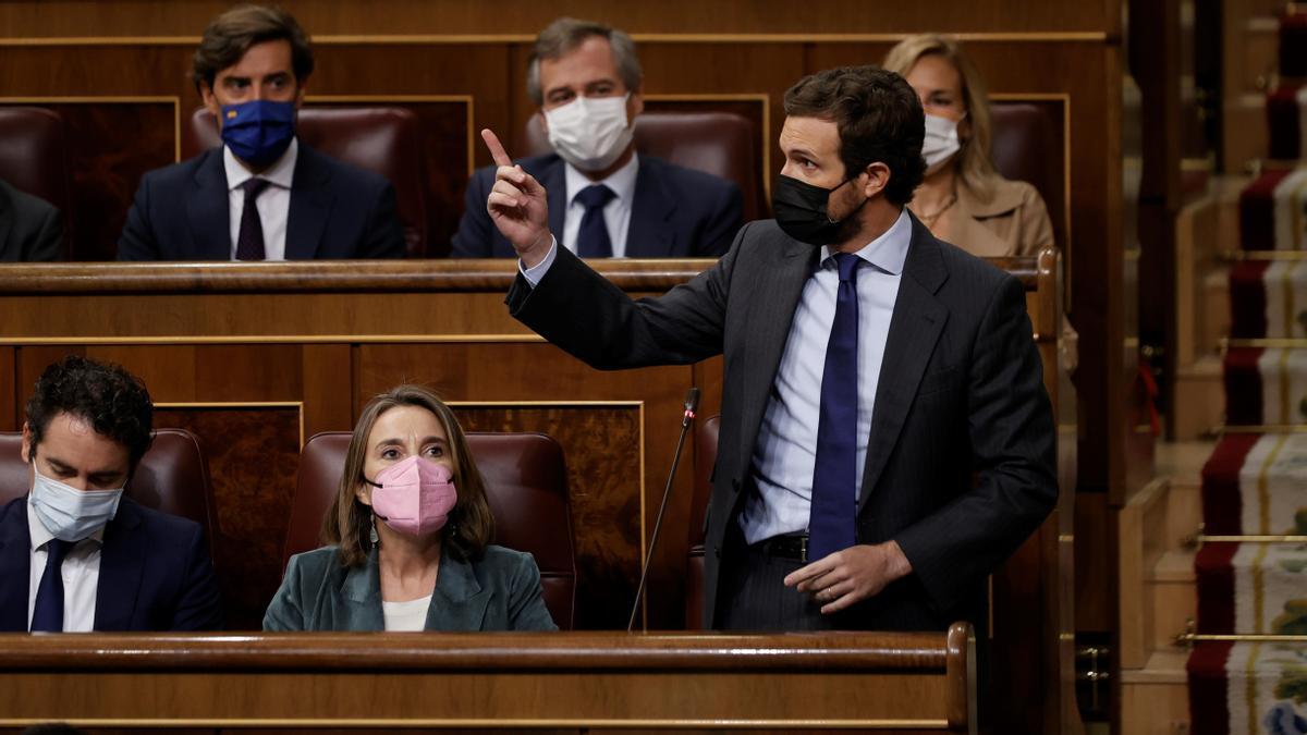 El líder del PP, Pablo Casado.