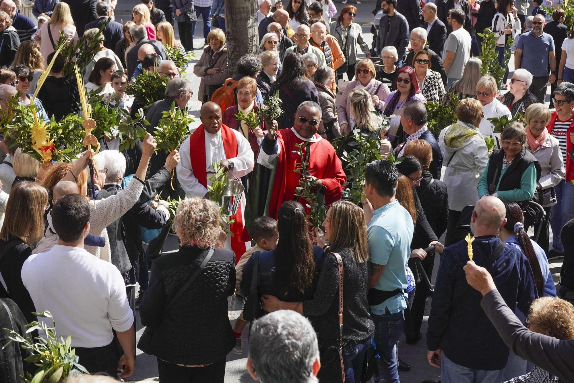 Imatges de la benedicció de Rams a Manresa