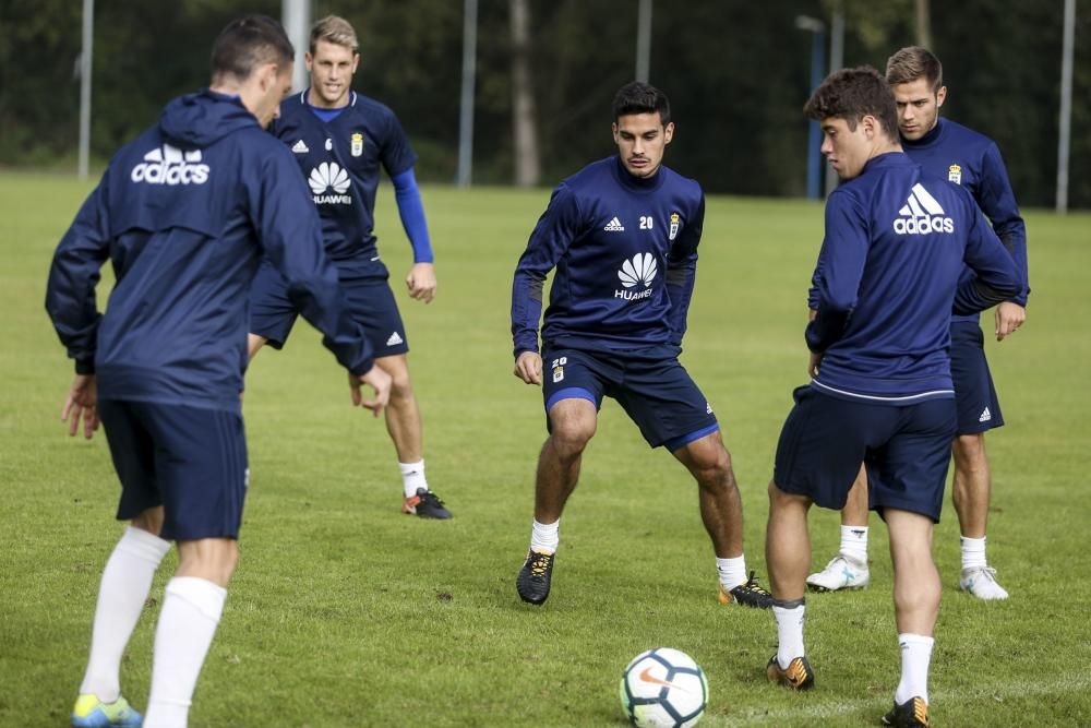 Entrenamiento del Real Oviedo