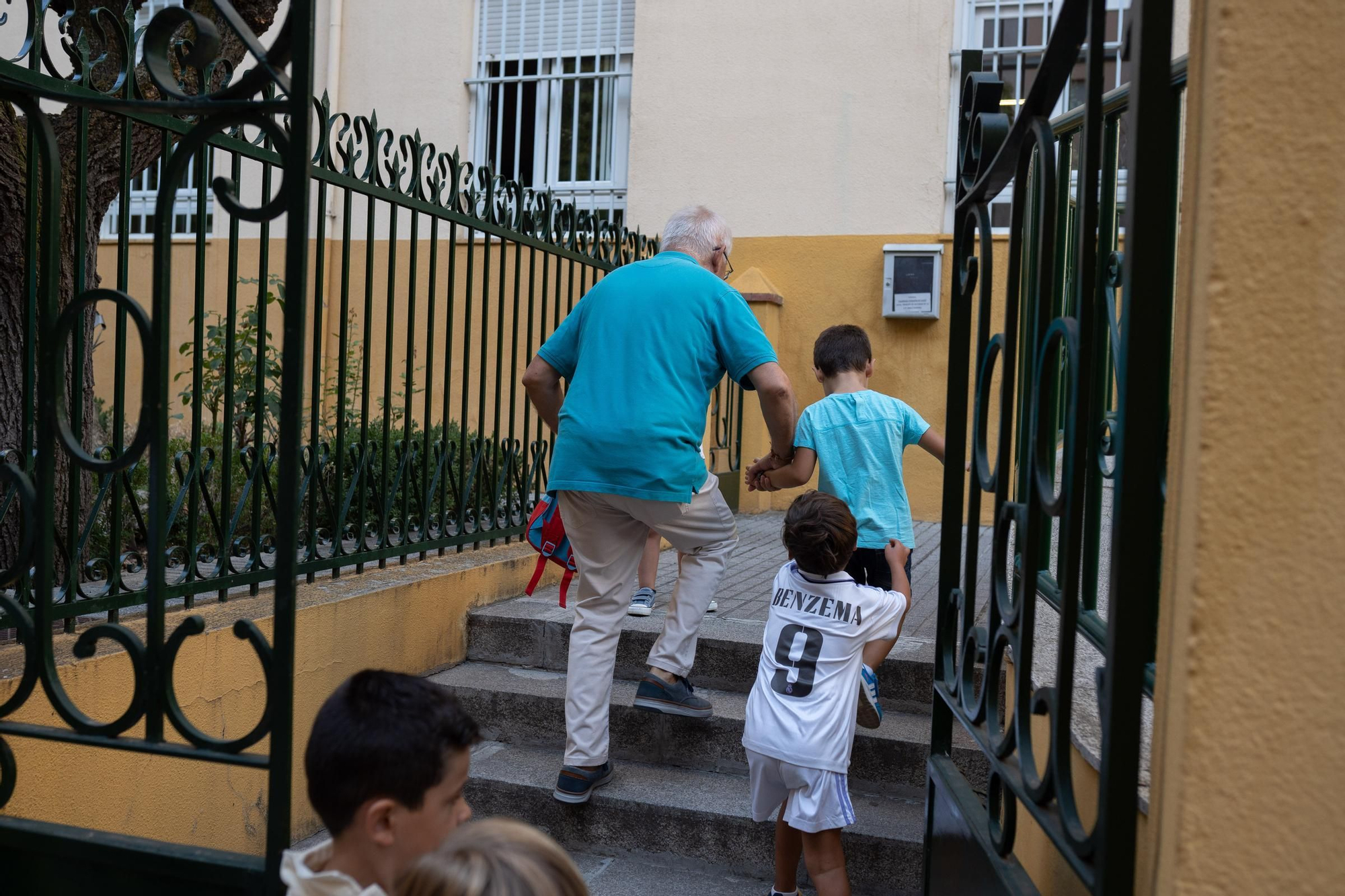 GALERÍA | Así han vivido lo más pequeños la vuelta al colegio en Zamora