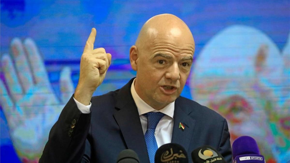 Infantino defiende que la FIFA no deja sitio para el delito