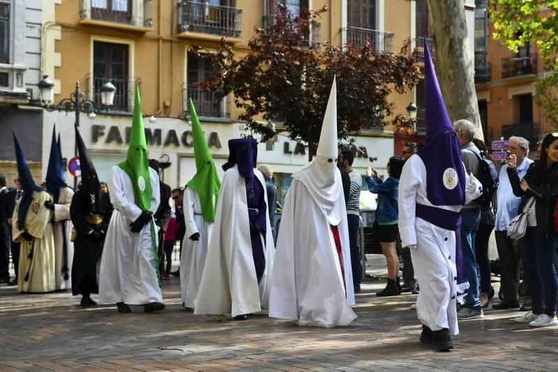 Acto de la Virgen de la Soledad ante el Cristo de la Cama