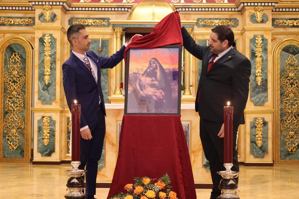 El cartel de la Semana Santa de Torrox 2026 es obra de Álvaro Fernández.
