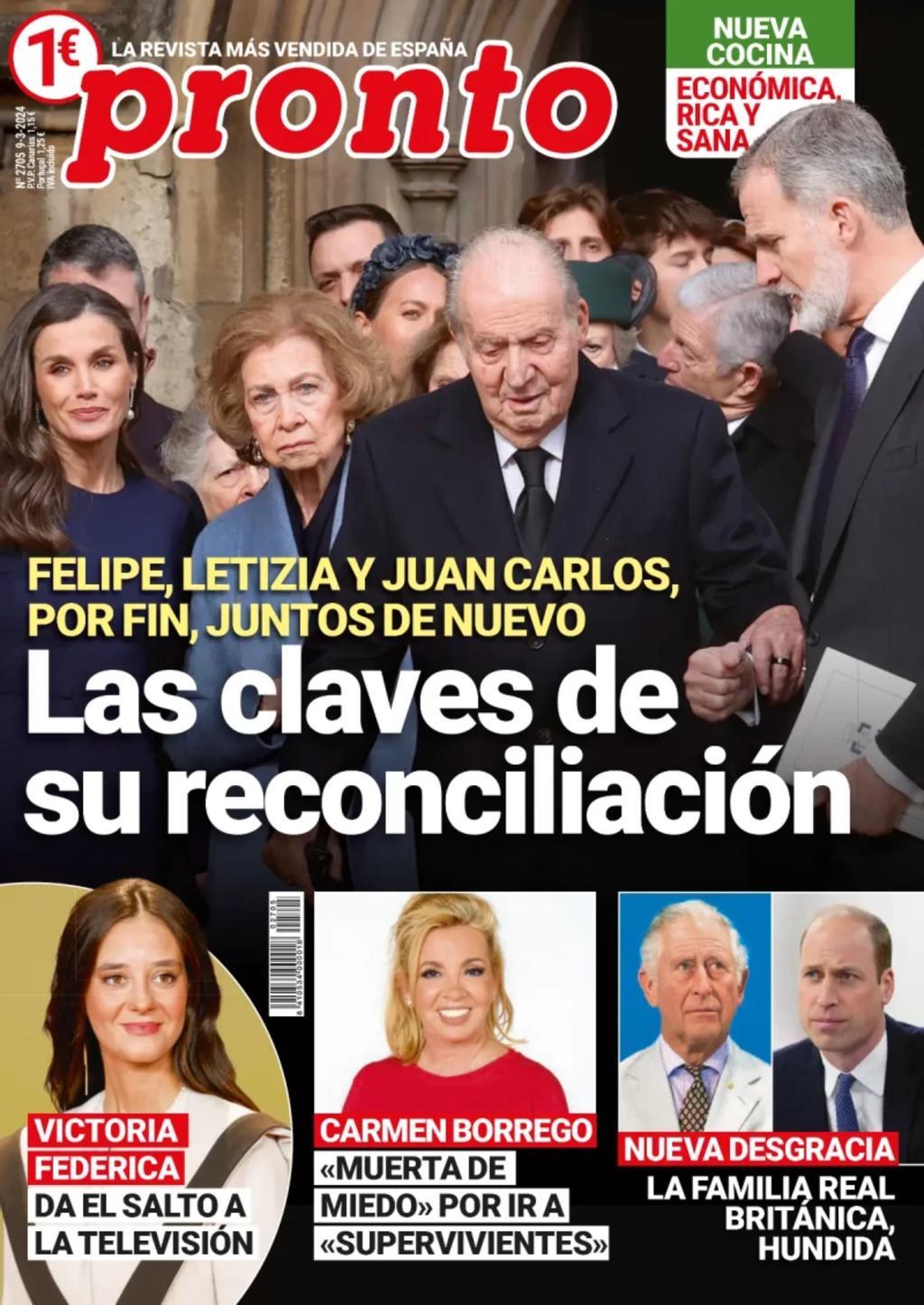 Portada de Pronto del 4 de marzo de 2024