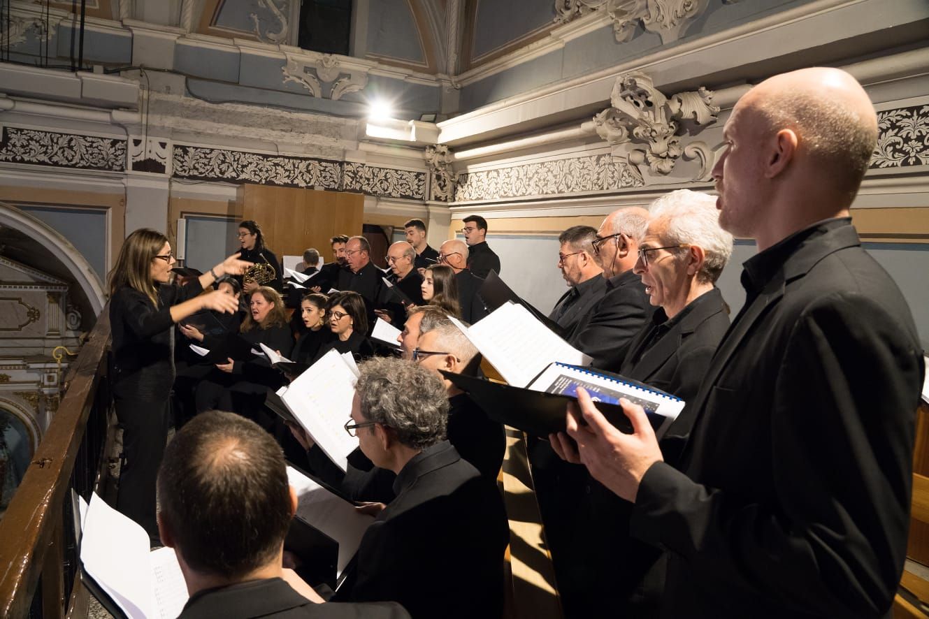 Concert de l'Orfeó en l'església de l'Anunciació.