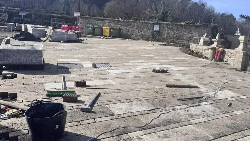 Avanza la reforma de la plaza de Sacos