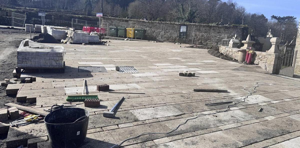 Avanza la reforma de la plaza de Sacos | FDV