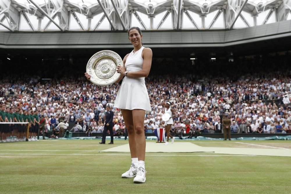 Garbiñe Muguruza se proclama campeona de Wimbledon