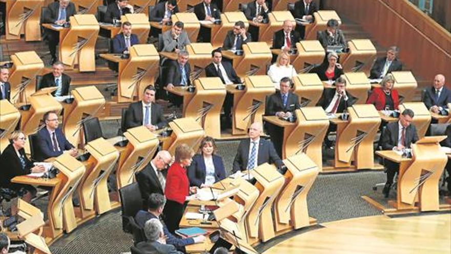 El Parlamento de Escocia impulsa un segundo referéndum